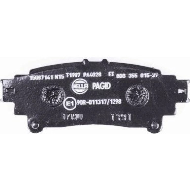 Hella Pagid | Bremsbelagsatz, Scheibenbremse | 8DB 355 015-371