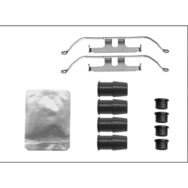 Hella | Zubehörsatz, Bremssattel | 8DZ 355 205-631