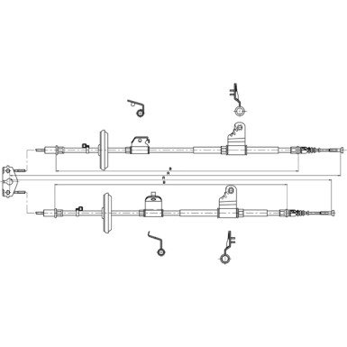 11.5778 Seilzug, Feststellbremse