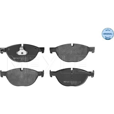 025 250 4519 Bremsbelagsatz, Scheibenbremse MEYLE-ORIGINAL: True to OE.
