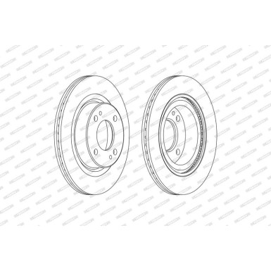 Ferodo | Bremsscheibe | DDF2467C Ferodo | Bremsscheibe | DDF2467C