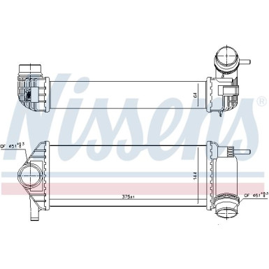 96308 Ladeluftkühler ** FIRST FIT **
