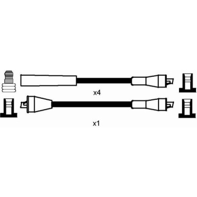 0772 Zündleitungssatz