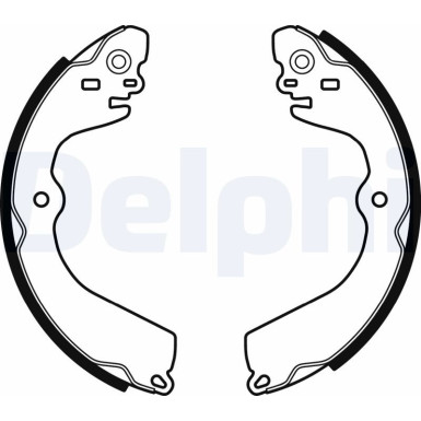 LS2049 Bremsbackensatz