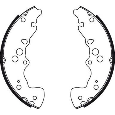 GS8773 Bremsbackensatz GS8773 Bremsbackensatz