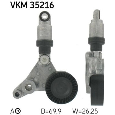 VKM 35216 Riemenspanner, Keilrippenriemen