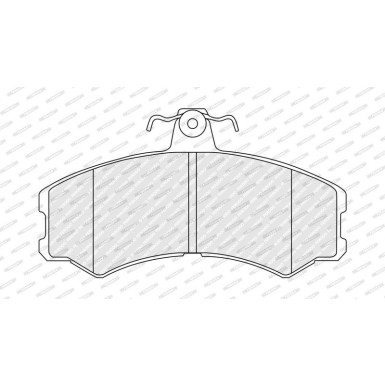 FDB4225 Bremsbelagsatz, Scheibenbremse PREMIER ECO FRICTION