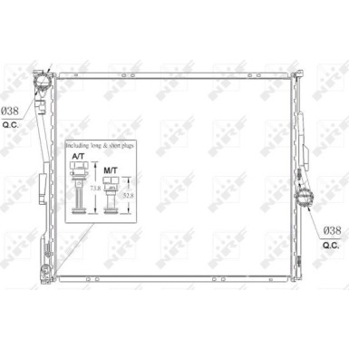 53956 Kühler, Motorkühlung