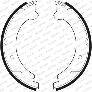 Ferodo Bremsbackensatz, Feststellbremse PREMIER FSB522