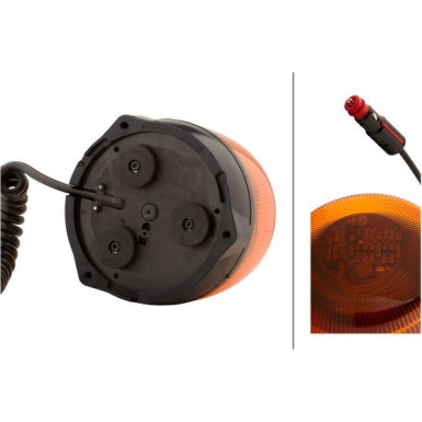 Hella Blitz-Kennleuchte Rota LED 2XD 012 878-021