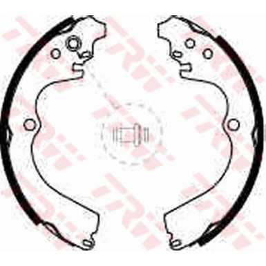 GS8584 Bremsbackensatz