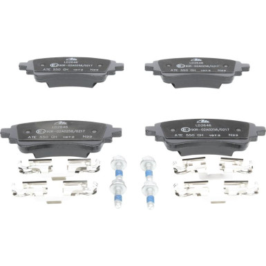 Bremsbelagsatz, Scheibenbremse ATE Ceramic 13.0470-2646.2