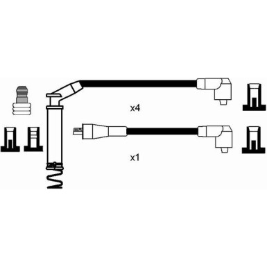 0806 Zündleitungssatz