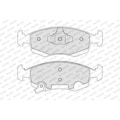 FDB4400 Bremsbelagsatz, Scheibenbremse PREMIER ECO FRICTION
