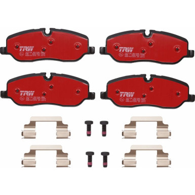 TRW Bremsbelagsatz, Scheibenbremse DTEC COTEC GDB1631DTE