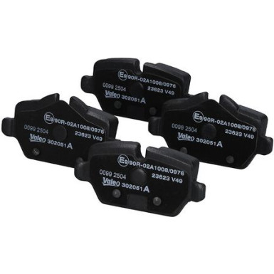 Valeo Bremsbelagsatz, Scheibenbremse EXPERT 302051A