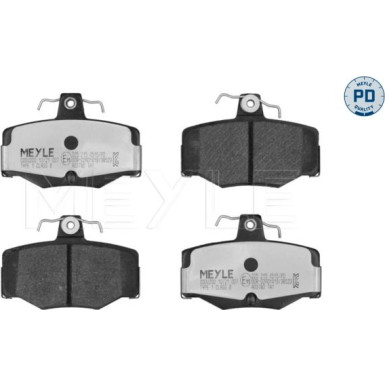 Meyle Bremsbelagsatz, Scheibenbremse MEYLE-PD: Advanced performance and design 025 215 4515/PD