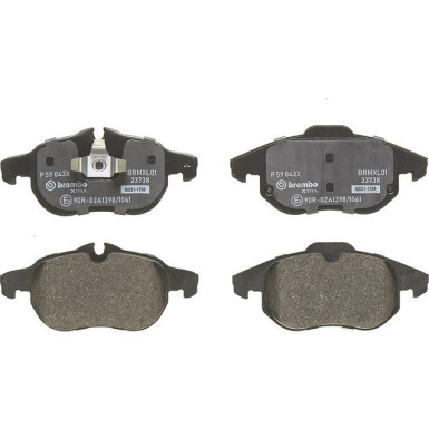 Brembo Bremsbelagsatz, Scheibenbremse XTRA LINE P 59 043X