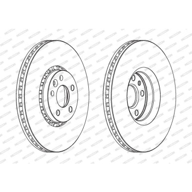 DDF1801C-1 Bremsscheibe PREMIER Coat+ disc