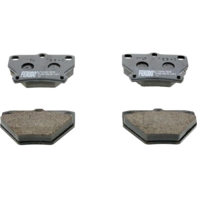 Ferodo Bremsbelagsatz, Scheibenbremse PREMIER ECO FRICTION FDB1395