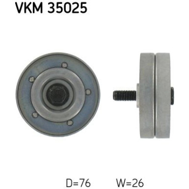 VKM 35025 Umlenk-/Führungsrolle, Keilrippenriemen