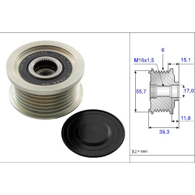 535 0249 10 Generatorfreilauf