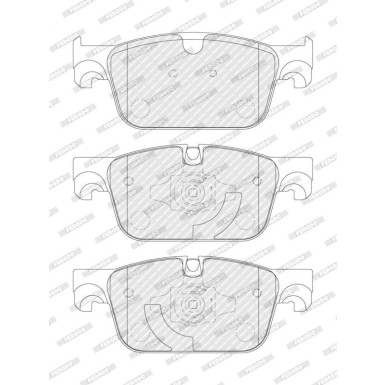 FDB4994 Bremsbelagsatz, Scheibenbremse PREMIER ECO FRICTION