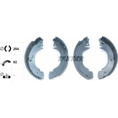 91048500 Bremsbackensatz