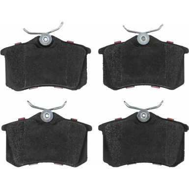 TRW GDB1330DTE Bremsbeläge DTEC COTEC nicht für Verschleißwarnanzeiger vorbereitet, mit Zubehör