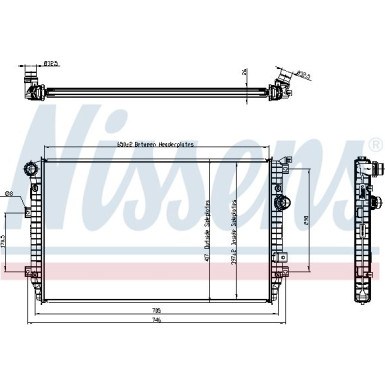 Nissens | Kühler, Motorkühlung | 65335