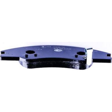 Hella | Bremsbelagsatz, Scheibenbremse | 8DB 355 012-041