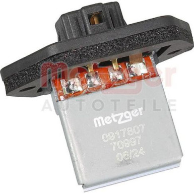 0917807 Widerstand, Innenraumgebläse GREENPARTS