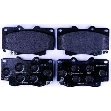 Hella | Bremsbelagsatz, Scheibenbremse | 8DB 355 020-811