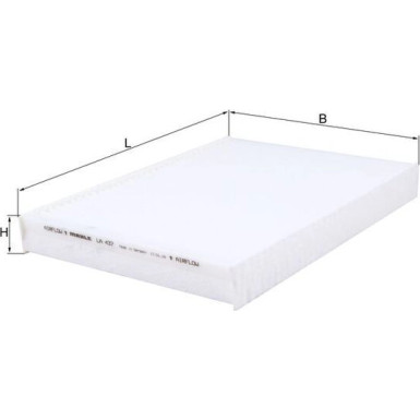 LA 437 Filter, Innenraumluft LA 437 Filter, Innenraumluft