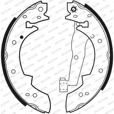 Ferodo | Bremsbackensatz | FSB173