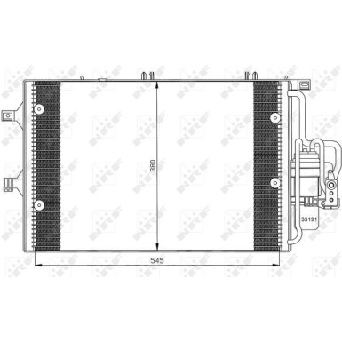 35529 Kondensator, Klimaanlage EASY FIT