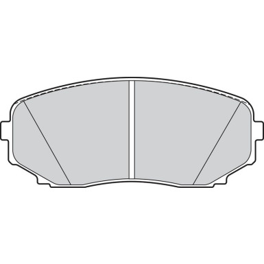 Valeo Bremsbelagsatz, Scheibenbremse ESSENTIAL 302149