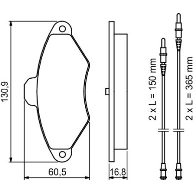 0 986 461 757 Bremsbelagsatz, Scheibenbremse 0 986 461 757 Bremsbelagsatz, Scheibenbremse