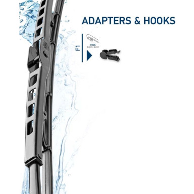 Hella Wischblatt Scheibenwischer Truck 9XW 206 480-811