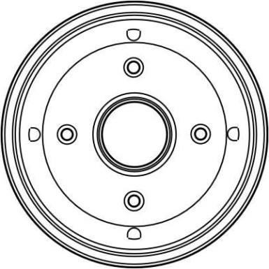 TRW | Bremstrommel | DB4124