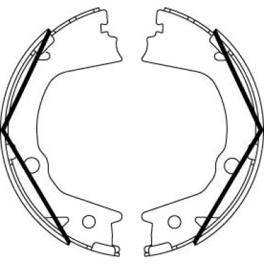 TRW | Bremsbackensatz, Feststellbremse | GS8859