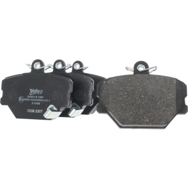 Valeo | Bremsbelagsatz, Scheibenbremse | 302015