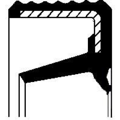 Corteco | Wellendichtring, Schaltgetriebe | 01033405B
