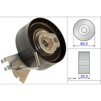 531 0572 10 Spannrolle, Zahnriemen
