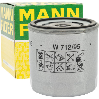 MANN-FILTER W 712/95 Ölfilter MANN-FILTER W 712/95 Ölfilter