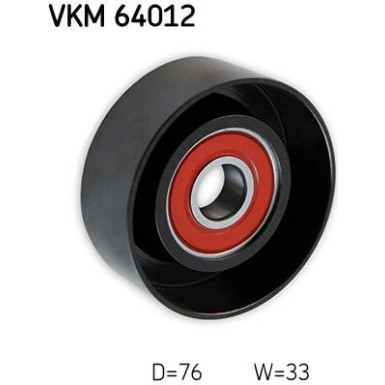 VKM 64012 Umlenk-/Führungsrolle, Keilrippenriemen