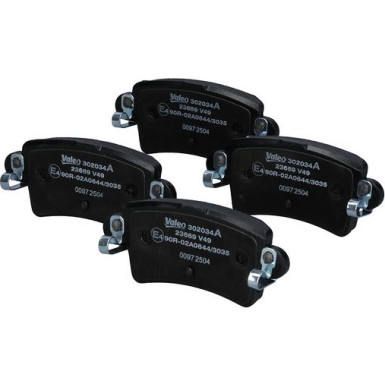 Valeo Bremsbelagsatz, Scheibenbremse EXPERT 302034A