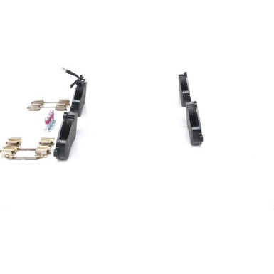 BOSCH | Bremsbelagsatz, Scheibenbremse | 0 986 494 163