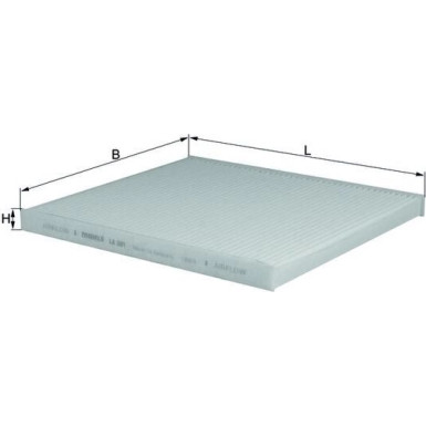 LA 301 Filter, Innenraumluft LA 301 Filter, Innenraumluft