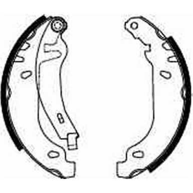 GS8211 Bremsbackensatz